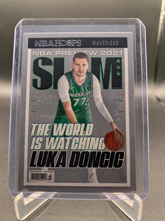 2021-22 Panini Hoops Basketball - Luka Doncic ‘Slam’