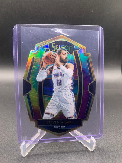2018-19 Panini Select Basketball- Steven Adams ‘Premier Level’ Die Cut, Tie Dye /25