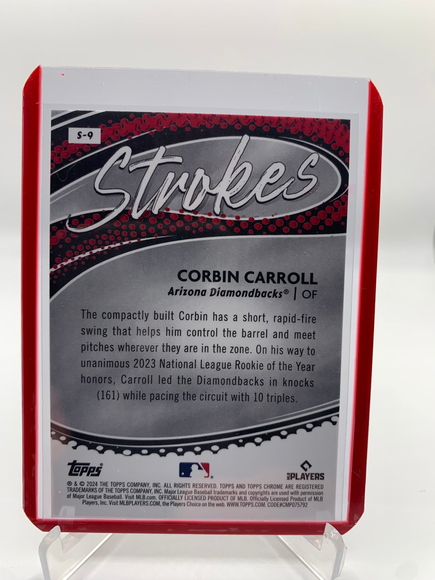 2024 Topps Chrome MLB - Corbin Carroll ‘Strokes’