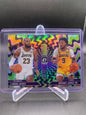 2024-25 Panini Donruss Optic Basketball - LeBron James, Bronny James Jr ‘Optical Illusions’ Silver Prizm Holo