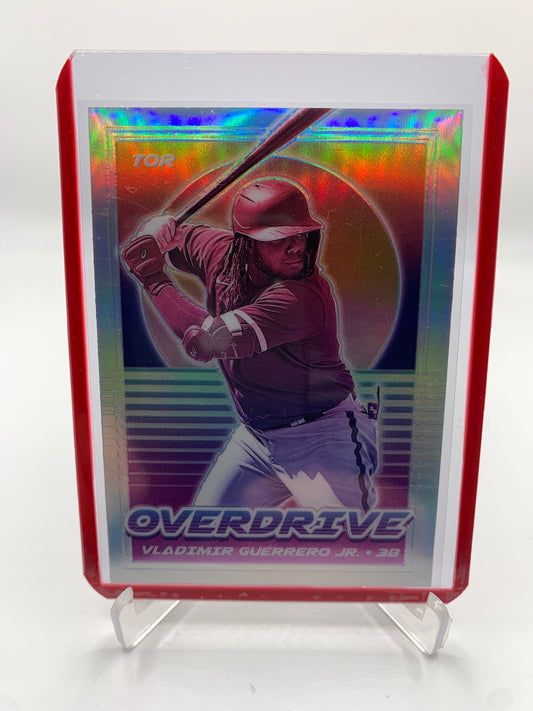 2021 Panini Chronicles Overdrive Baseball - Vladimir Guerrero Jr. ‘Silver Prizm Holo’