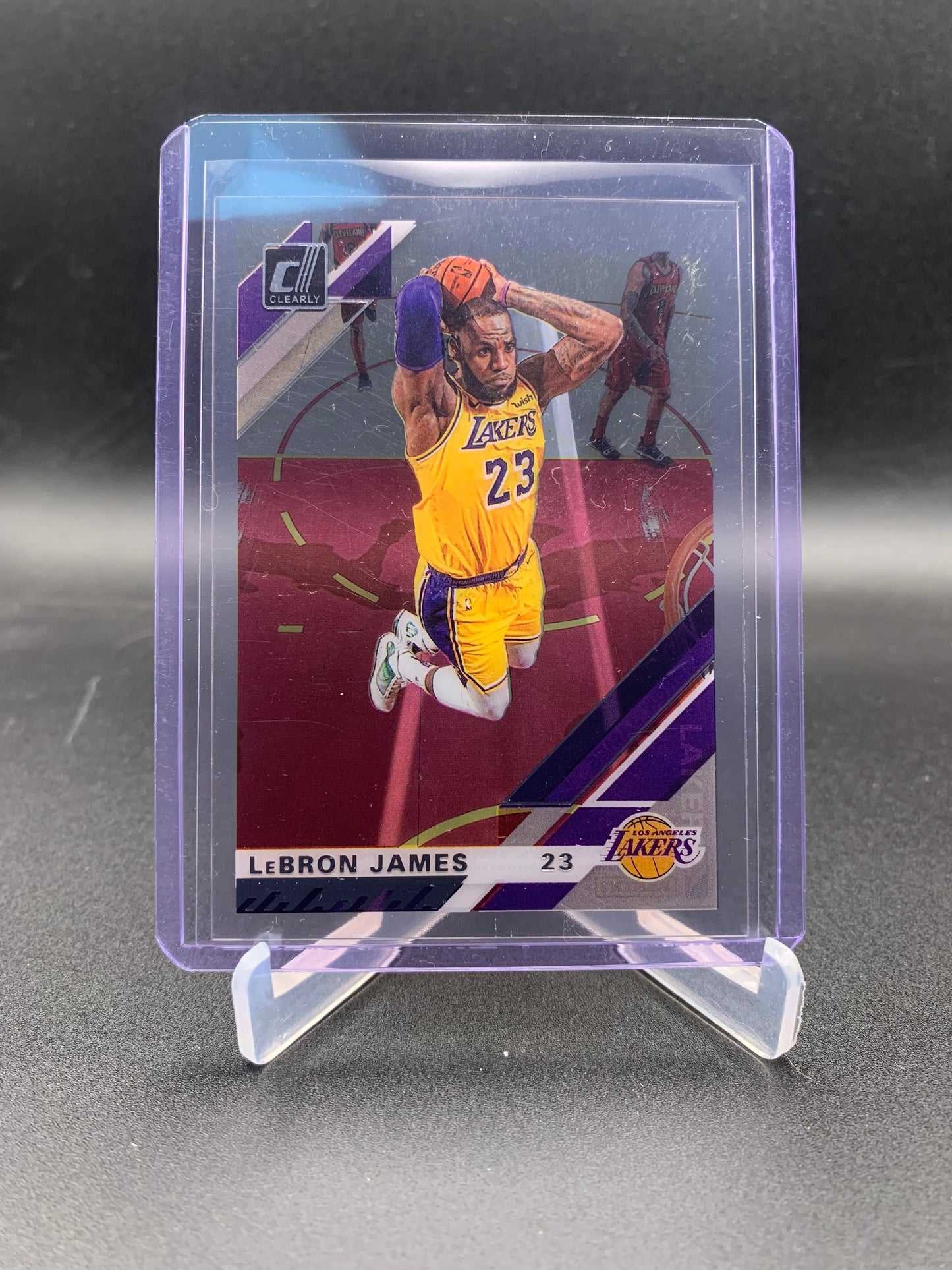 2019-20 Panini Donruss Clearly - LeBron James