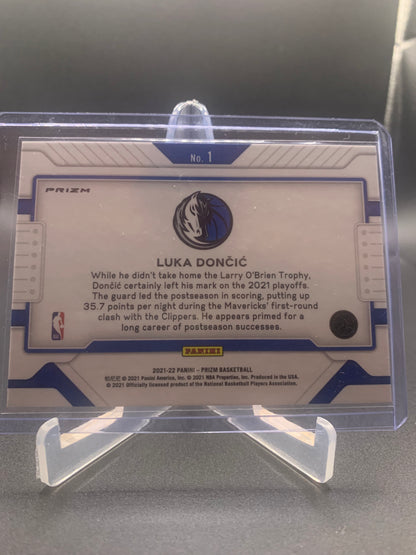 2021-22 Panini Prizm Basketball - Luka Doncic ‘Widescreen’ Fast Break Prizm