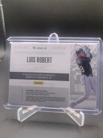 2020 Panini Absolute Baseball - Luis Robert ‘Grip It n Rip It’ Patch /25