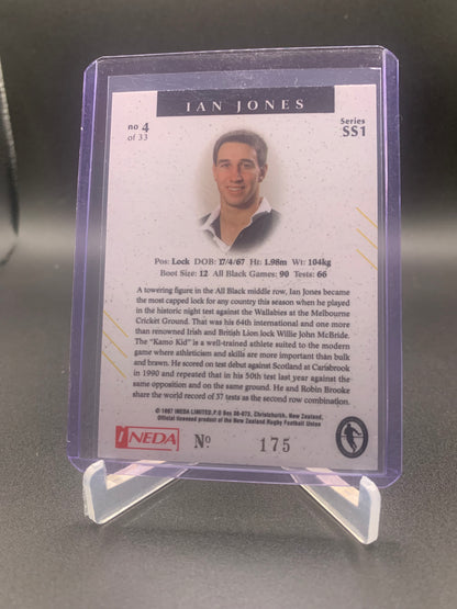 1997 Ineda Rugby - Ian Jones ‘Signature Series’ Gold Autograph