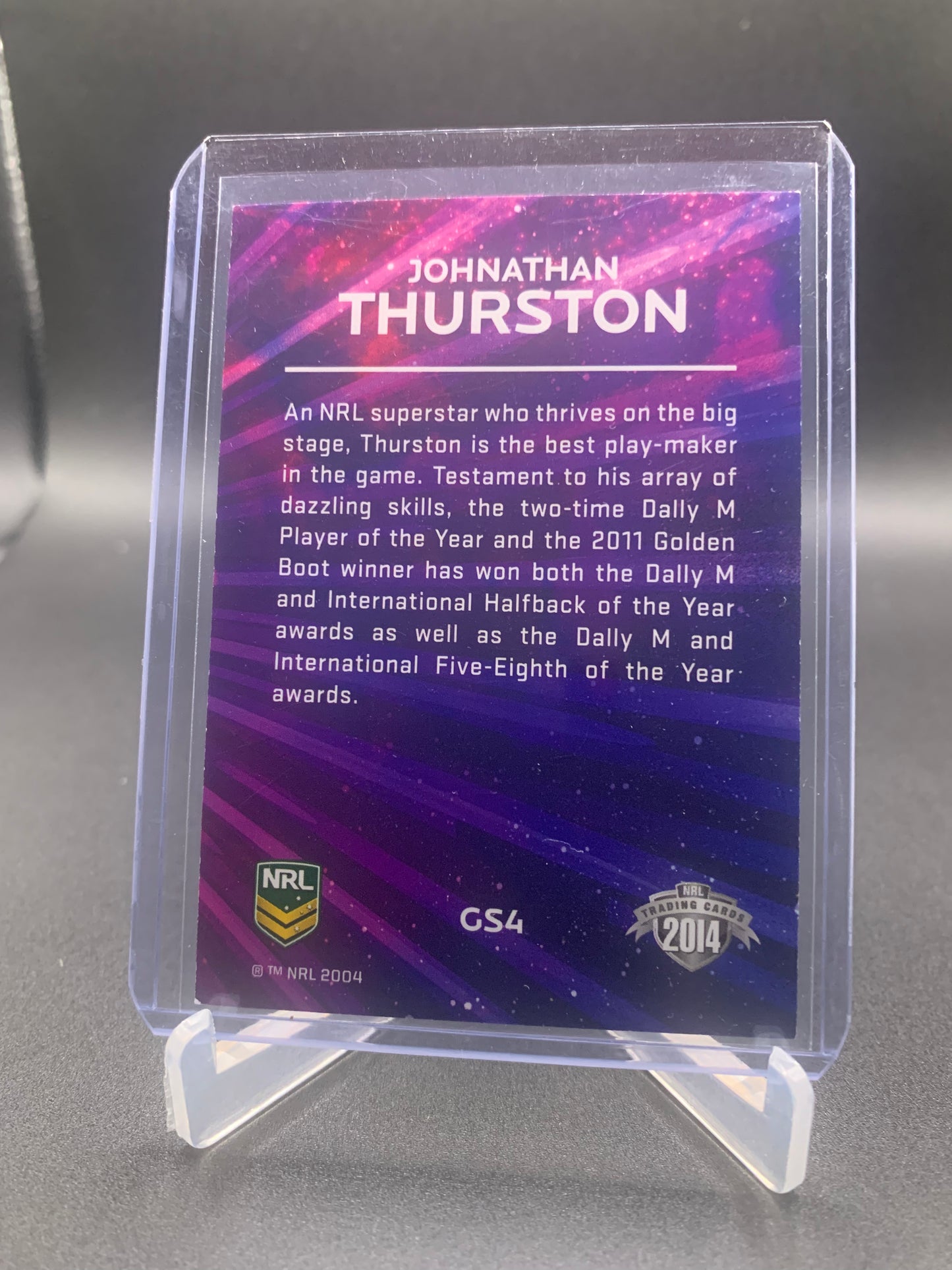2014 ESP Traders Rugby League - Johnathan Thurston ‘Galactic Stars’