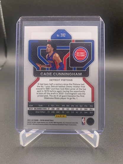 2021-22 Panini Prizm Basketball - Cade Cunningham RC Rookie