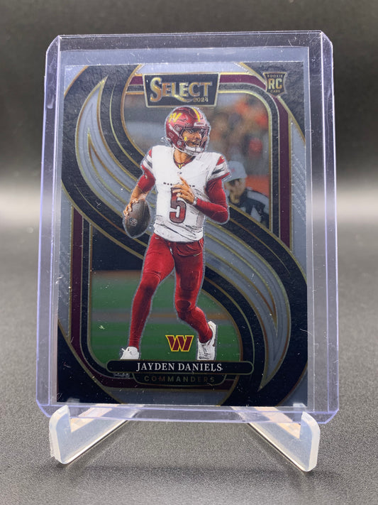 2024 Panini Select Football - Jayden Daniels ‘Premier Level’ RC Rookie
