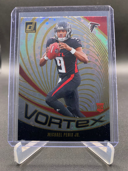 2024 Panini Donruss Football - Michael Penix Jr ‘Vortex’ RC Rookie