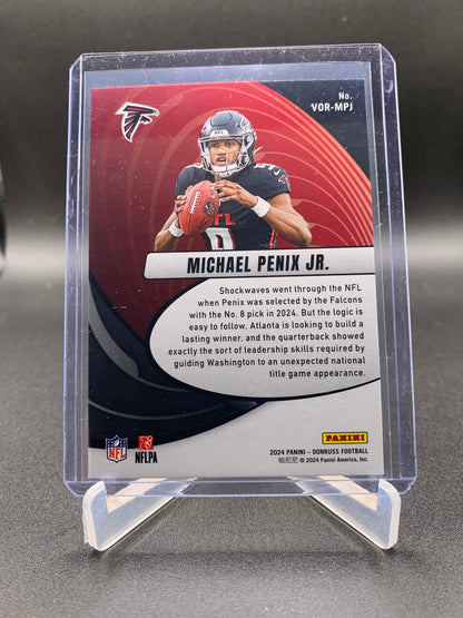 2024 Panini Donruss Football - Michael Penix Jr ‘Vortex’ RC Rookie