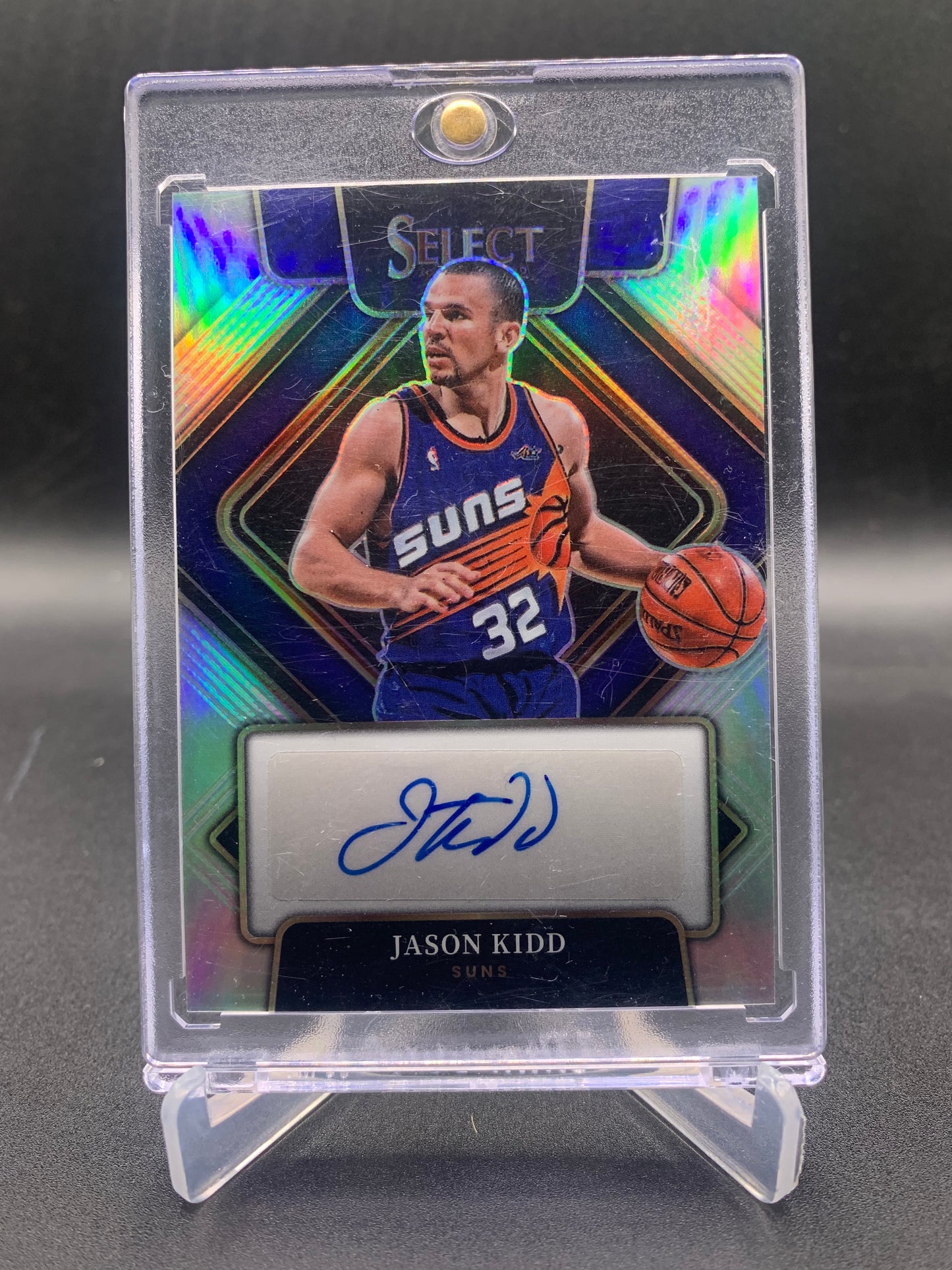 2021-22 Panini Select Basketball - Jason Kidd ‘Signatures’ Silver Prizm /249