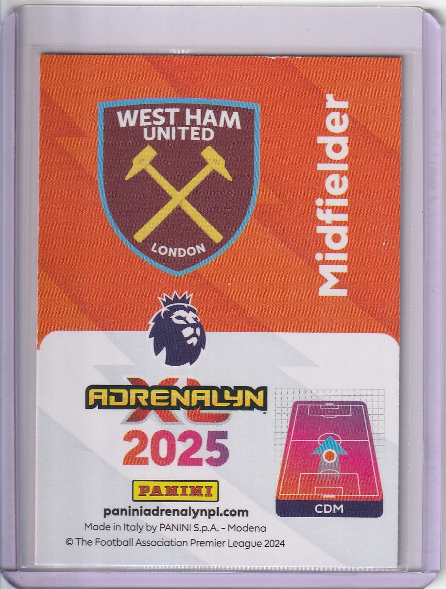 2025 Panini Adrenalyn XL Premier League - Edson Alvarez 'World Class'