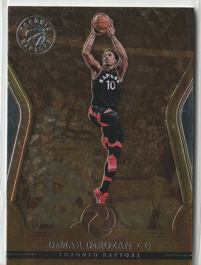 2017-18 Panini Opulence Basketball - DeMar DeRozan Silver  /25