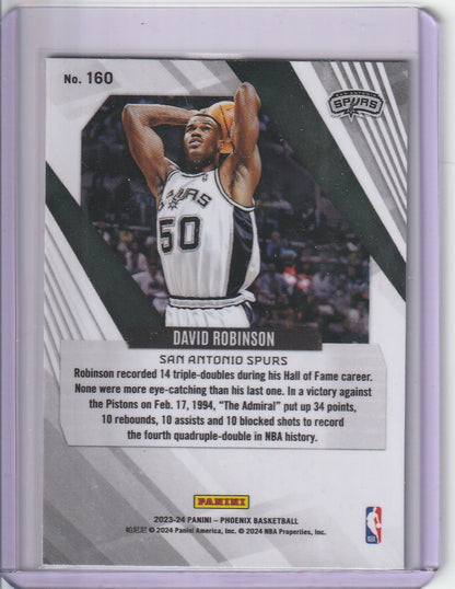 2023-24 Panini Phoenix Basketball - David Robinson 'Teal Lazer'