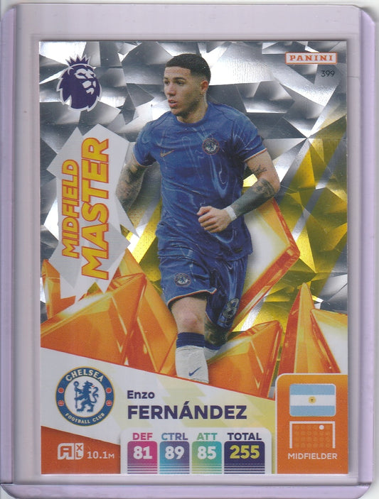 2025 Panini Adrenalyn XL Premier League - Enzo Fernadez 'Midfield Master'