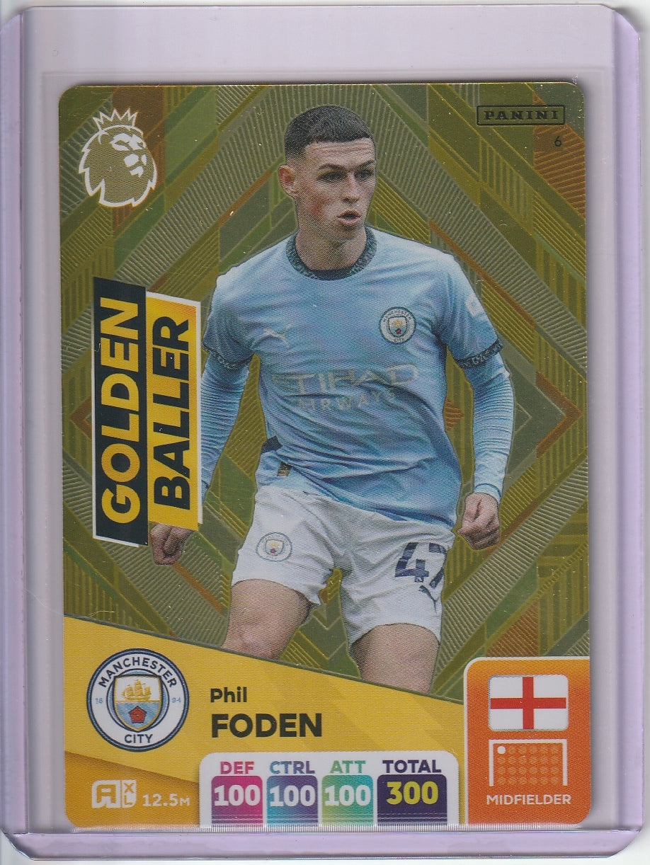 2025 Panini Adrenalyn XL Premier League - Phil Foden 'Golden Baller'