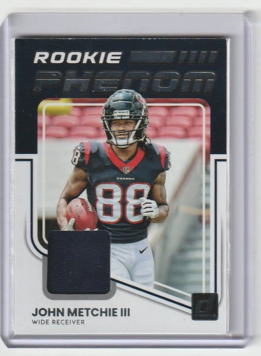 2022 Panini Donruss Football - John Metchie lll , Rookie Phenom