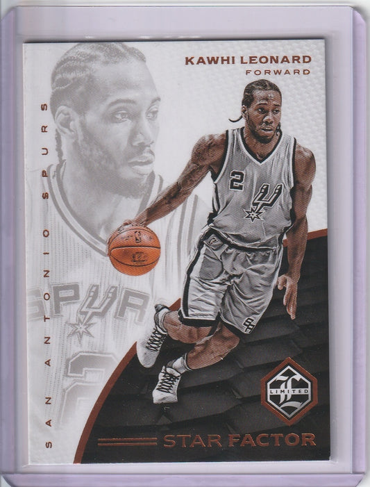 2016-17 Panini Limited Basketball - Kawhi Leonard 'Star Factor'