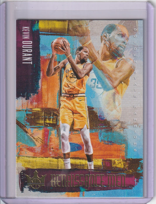 2018-19 Panini Court Kings Basketball - Kevin Durant 'Renaissance Men'