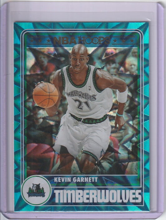 2023-24 Panini Hoops Basketball - Kevin Garnett 'Teal Explosion'