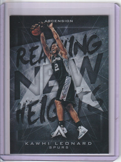 2017-18 Panini Ascension Basketball - Kawhi Leonard 'Reaching New Heights'