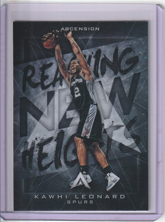 2017-18 Panini Ascension Basketball - Kawhi Leonard 'Reaching New Heights'