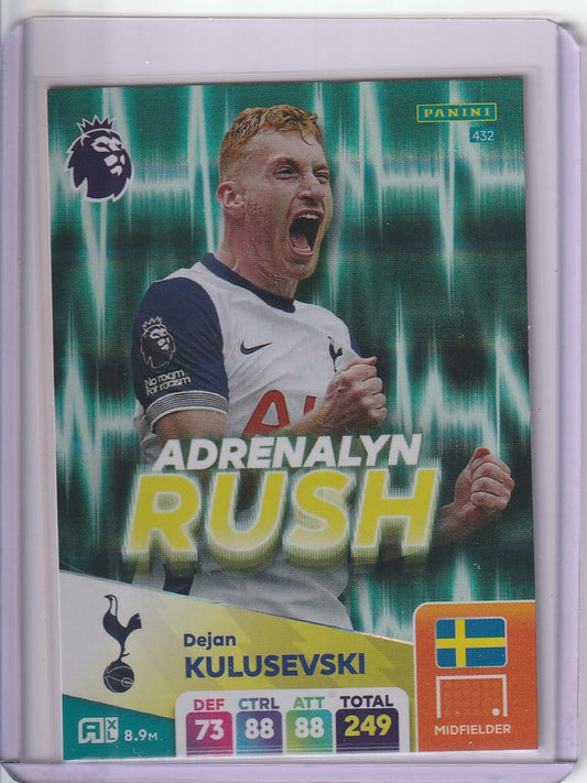 2025 Panini Adrenalyn XL Premier League - Dejan Kulusevski 'Adrenalyn Rush'