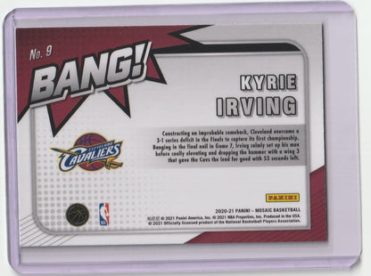 2020-21 Panini Mosaic Basketball - Kyrie Irving BANG!