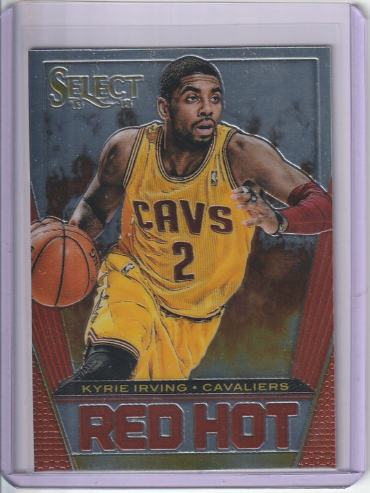 2013-14 Panini Select Basketball - Kyrie Irving 'Red Hot'