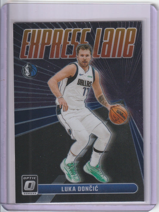 2023-24 Panini Donruss Optic Basketball - Luka Doncic 'Express Lane'
