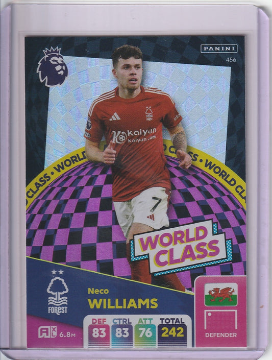 2025 Panini Adrenalyn XL Premier League - Neco Williams 'World Class'
