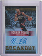 2017-18 Panini Studio Basketball - Norman Powell 'Breakout Signatures' /299 Autograph