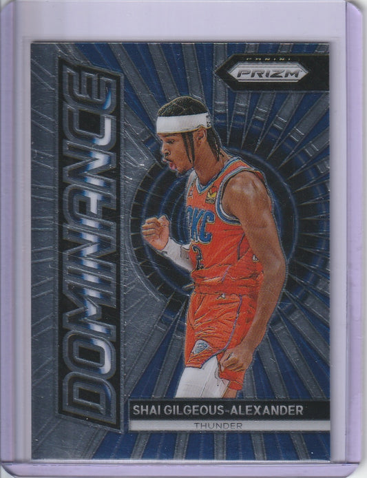 2023-24 Panini Prizm Basketball - Shai Gilgeous-Alexander 'Dominance'